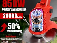 Xbzzgmg accu-grastrimmer met accu - afbeelding 3 van  3