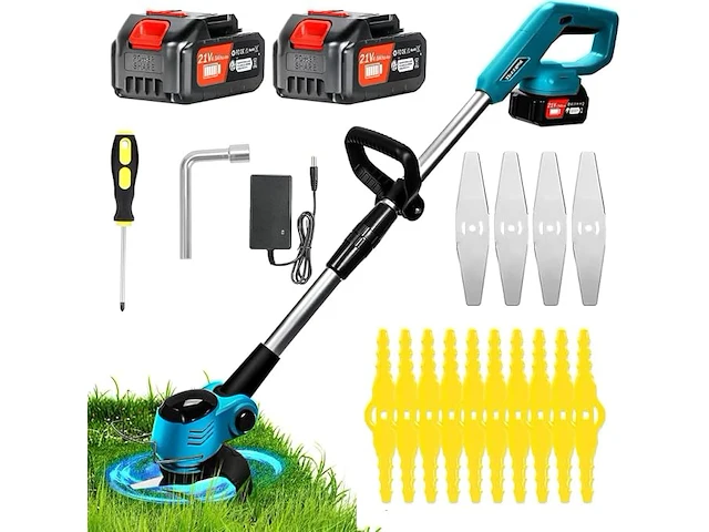 Xbzzgmg accu-grastrimmer met accu - afbeelding 1 van  4