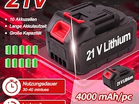 Xbzzgmg accu-grastrimmer - afbeelding 2 van  4