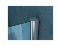 Xellanz eco - inloopdouche - 60x200cm met muurprofiel en stabilisatiestang nanoglas 8 mm - douche & badwand - afbeelding 2 van  4