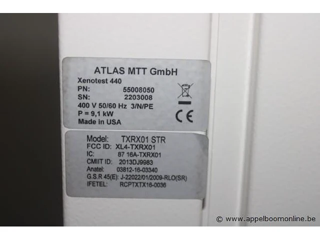 Xenonkast atlas, xenotest 440 - afbeelding 4 van  4