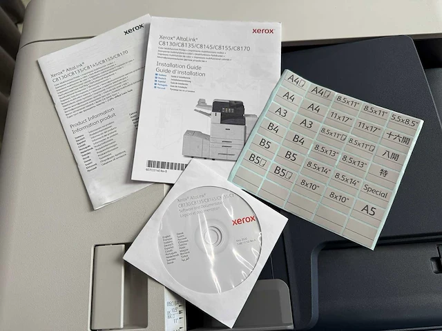 Xerox altalink c8130 - multifunctionele printer - afbeelding 19 van  19
