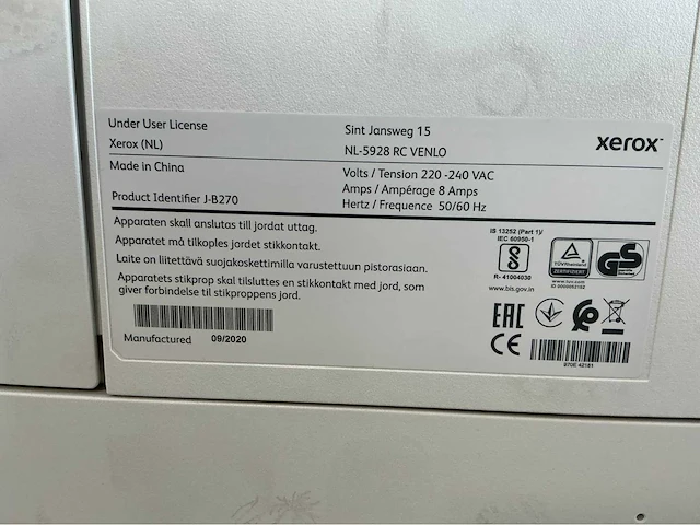 Xerox altalink c8135 printer - afbeelding 8 van  29