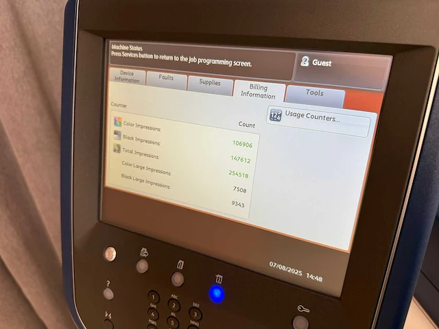 Xerox colour c60 multifunctionele productieprinter + afwerkeenheid - afbeelding 18 van  33