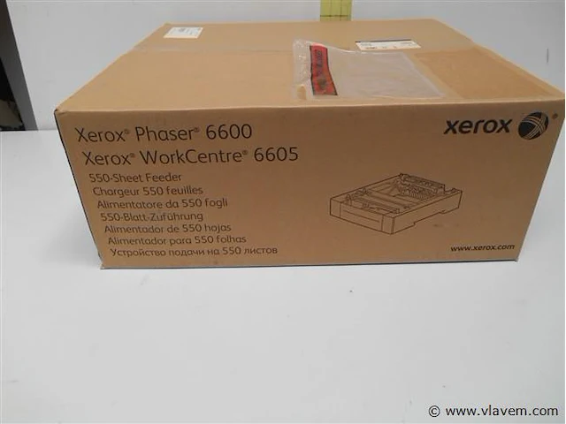 Xerox phaser 6600 550-sheet feeder nieuw - afbeelding 1 van  1