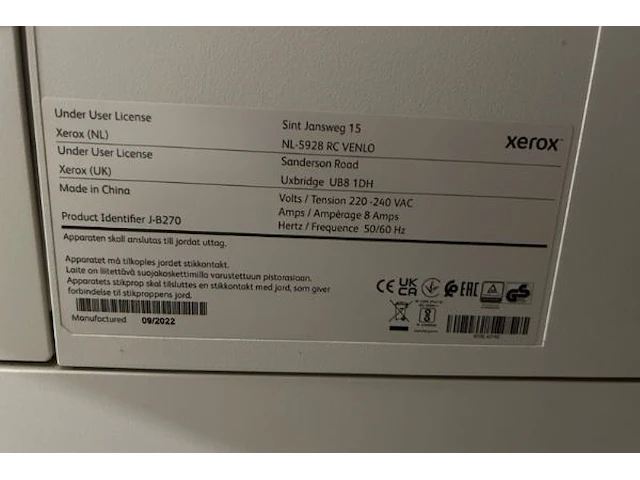 Xerox printer - afbeelding 7 van  10