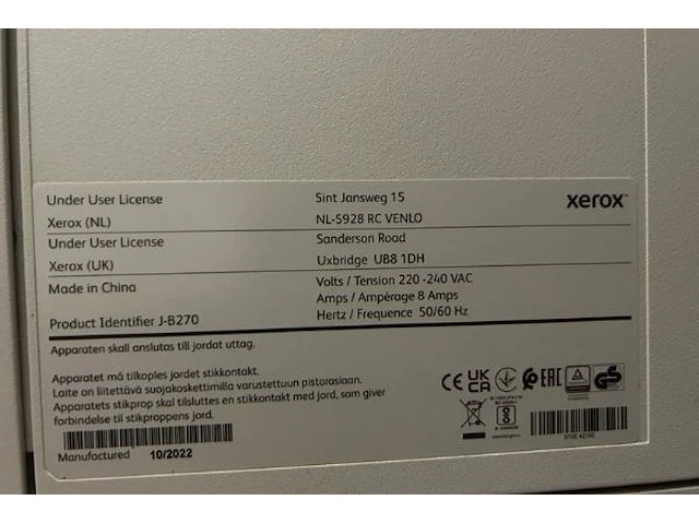 Xerox printer - afbeelding 9 van  9