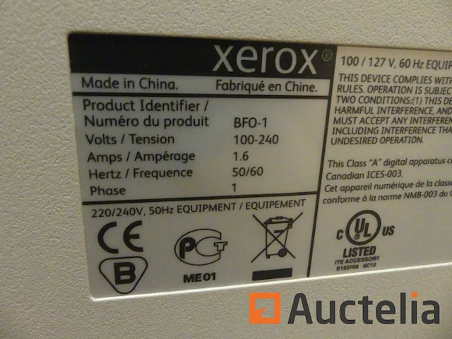 Xerox workcentre 5645 printer - afbeelding 3 van  16