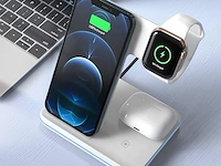 Ximu 3-in-1 draadloze oplader - afbeelding 3 van  3