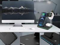 Ximu draadloze oplader 3-in-1 - afbeelding 2 van  5