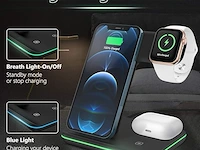 Ximu draadloze oplader 3-in-1 - afbeelding 5 van  5