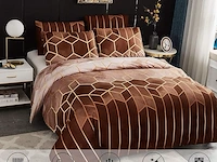 Xiongfeng mitchell geometrisch beddengoed, 135 x 200 cm - afbeelding 2 van  4