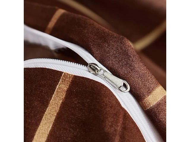 Xiongfeng mitchell geometrisch beddengoed, 135 x 200 cm - afbeelding 3 van  4