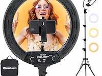 Xl (18inch) ring light met tripod