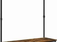 Xl garderoberek - hout - bruin - 41x100x182 - afbeelding 1 van  3