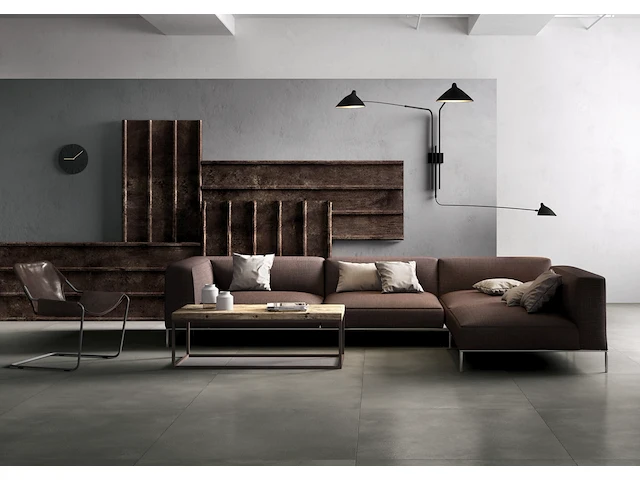 Xl nature nero matt 80x80cm gerectificeerd 42,24m² - afbeelding 1 van  2