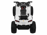 Xp4 elektrische kinderquads 12v - wit - afbeelding 6 van  9