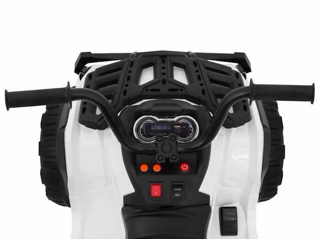 Xp4 elektrische kinderquads 12v - wit - afbeelding 7 van  9