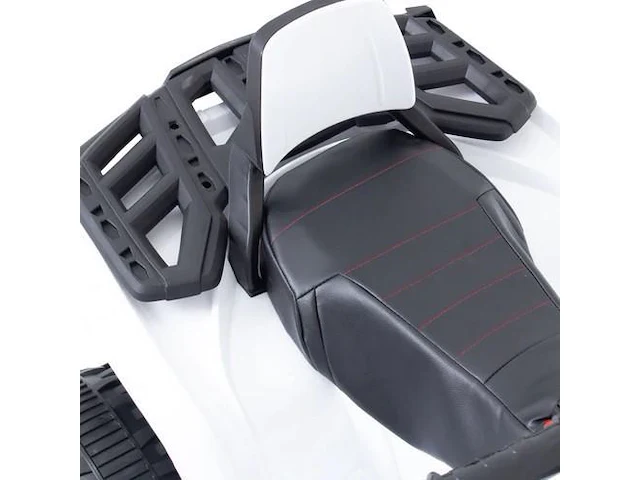 Xp4 elektrische kinderquads 12v - wit - afbeelding 9 van  9