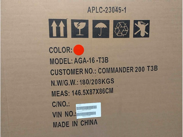 Xtl commander 200cc quad - afbeelding 33 van  40