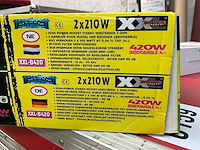 Xxl b420 2x210w auto mosfet versterker - afbeelding 2 van  4