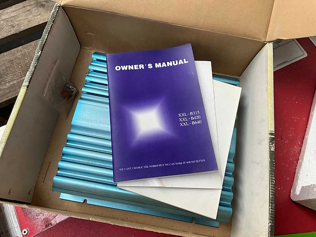 Xxl b420 2x210w auto mosfet versterker - afbeelding 3 van  5