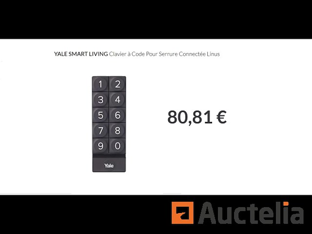 Yale smart lock code toetsenbord - afbeelding 2 van  2