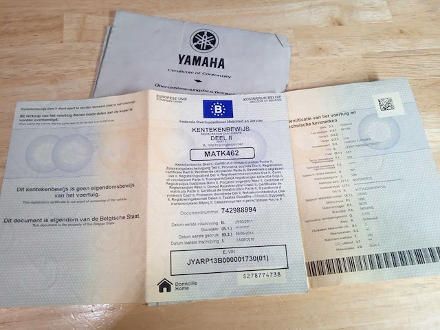 Yamaha - fjr - motorfiets - afbeelding 9 van  9