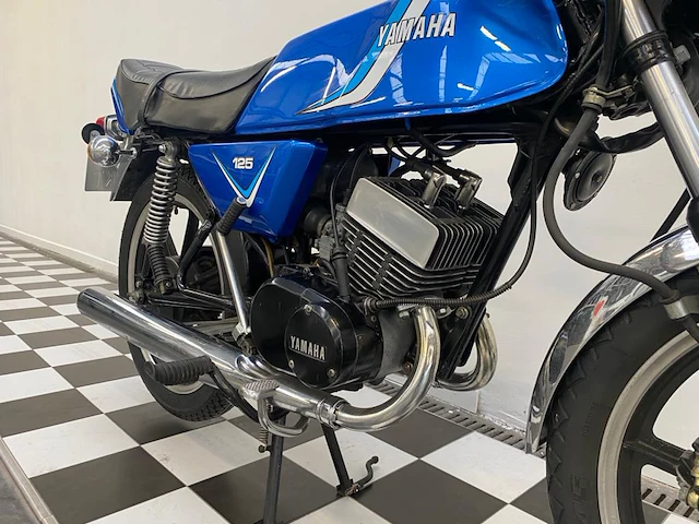 Yamaha - rd125 - bromfiets - afbeelding 12 van  12