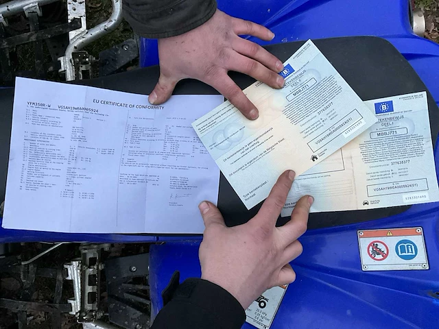 Yamaha 350r quad - afbeelding 24 van  28
