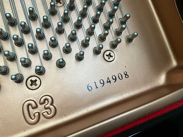 Yamaha c3 verrijdbare vleugelpiano - afbeelding 5 van  13