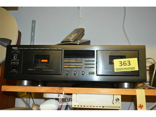 Yamaha dubbel cassettendek - afbeelding 1 van  4