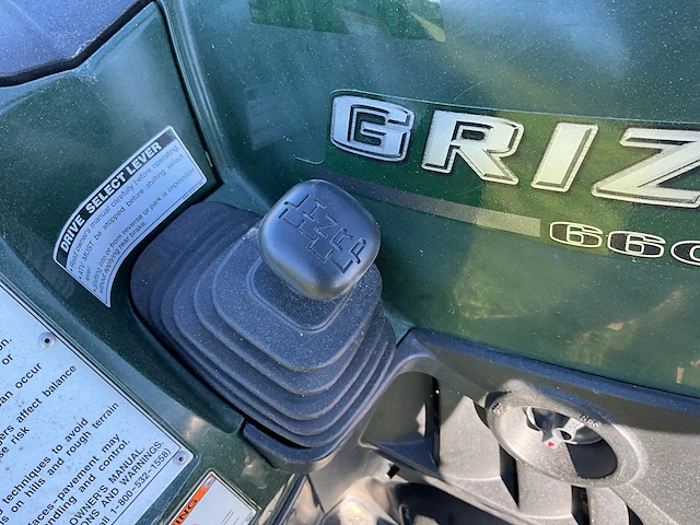 Yamaha grizzly, 2004 - afbeelding 3 van  14