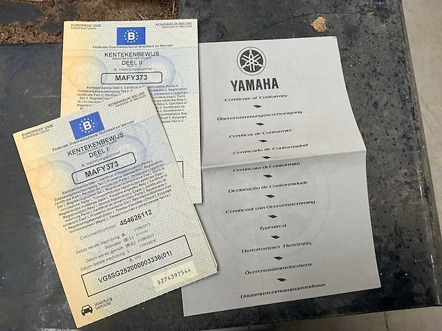 Yamaha sg25 motorfiets - afbeelding 5 van  16