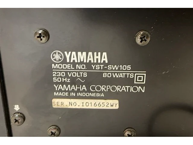 Yamaha subwoofer - afbeelding 5 van  5