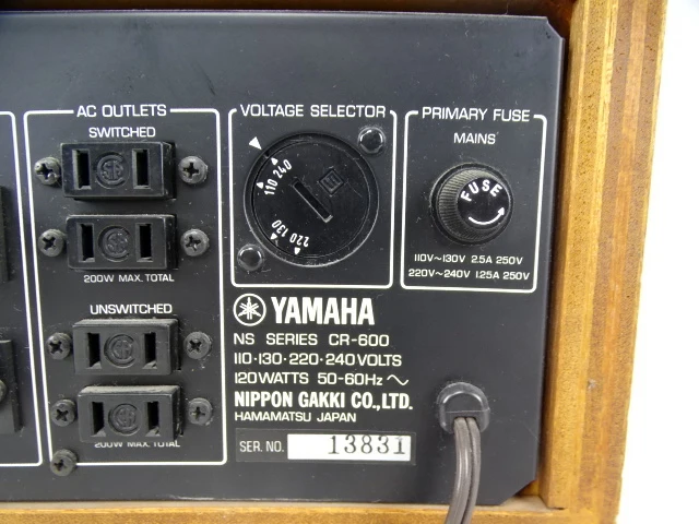 Yamaha tuner - afbeelding 5 van  7