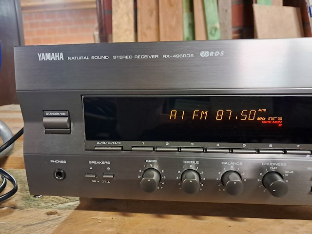 Yamaha versterker + radio perfecte staat - afbeelding 2 van  3