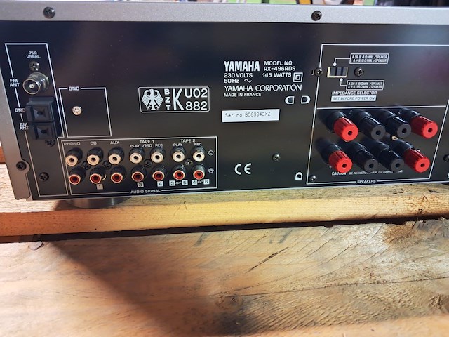 Yamaha versterker + radio perfecte staat - afbeelding 3 van  3