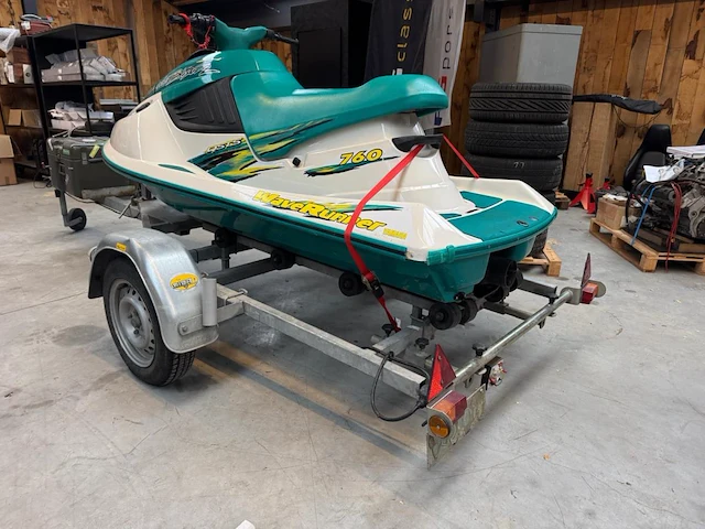 Yamaha waverunner 760 jetski met trailer riba - afbeelding 3 van  21
