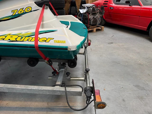 Yamaha waverunner 760 jetski met trailer riba - afbeelding 4 van  21