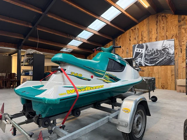 Yamaha waverunner 760 jetski met trailer riba - afbeelding 17 van  21