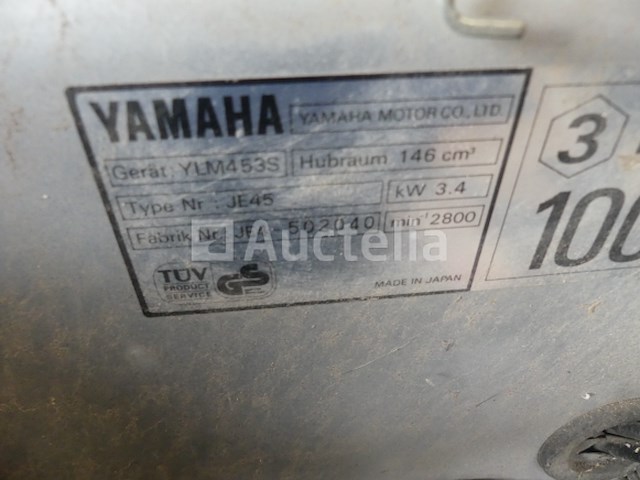 Yamaha ylm453 benzine grasmaaier - afbeelding 3 van  5
