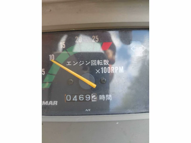 Yanmar - ke-3 - mini tractor met frees yanmar rsz 1201 - afbeelding 14 van  16