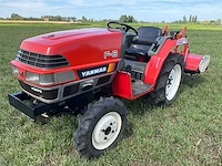 Yanmar f-6 vierwielaangedreven minitractor met grondfrees - afbeelding 1 van  24