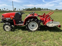 Yanmar f-6 vierwielaangedreven minitractor met grondfrees - afbeelding 23 van  24