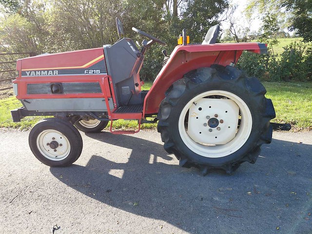 Yanmar f125 minitractor - afbeelding 1 van  13