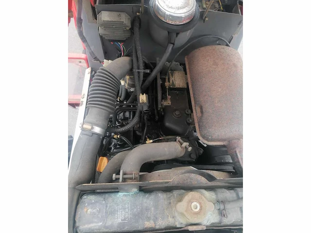 Yanmar f145dt vierwielaangedreven minitractor met grondfrees - afbeelding 5 van  15