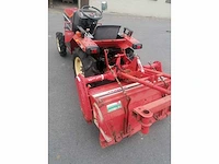 Yanmar f145dt vierwielaangedreven minitractor met grondfrees - afbeelding 11 van  15