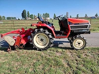 Yanmar f155 vierwielaangedreven minitractor met grondfrees - afbeelding 3 van  18