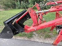 Yanmar f175 vierwielaangedreven minitractor met frontlader - afbeelding 9 van  21